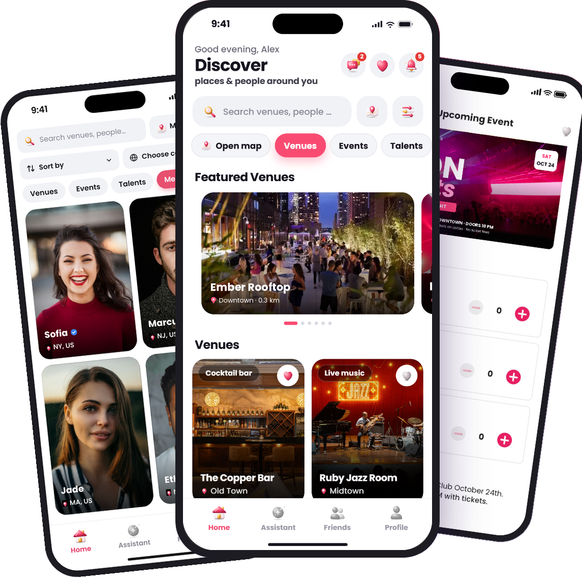 Listaa app on iOS and Android